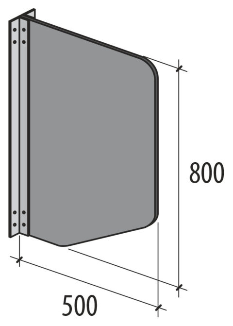 Grey HPL Panel